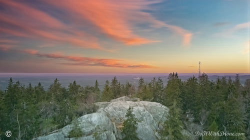 Ukko-Koli auringonlaskussa